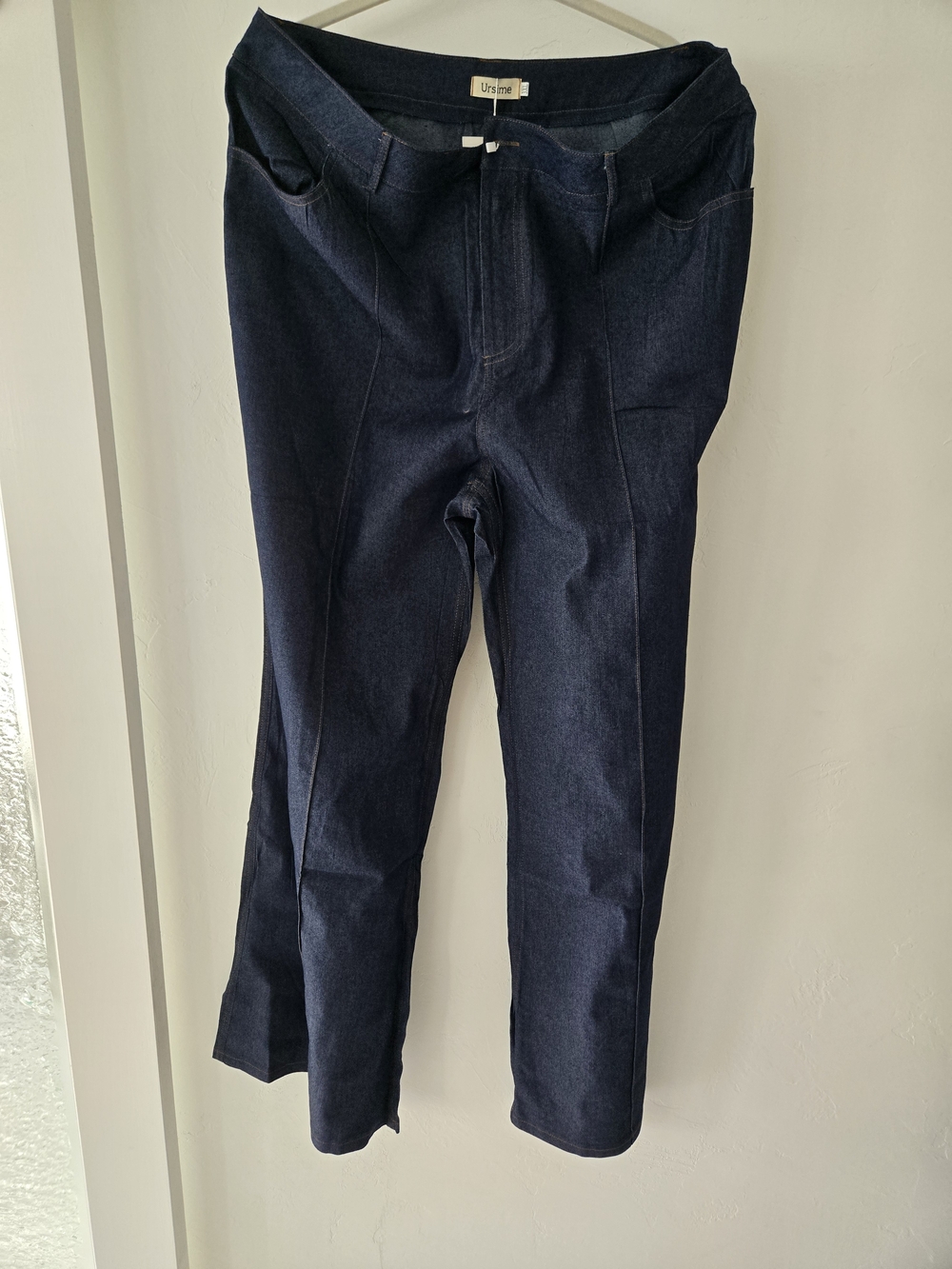 Ursime Dark Blue Wide-Leg Jeans